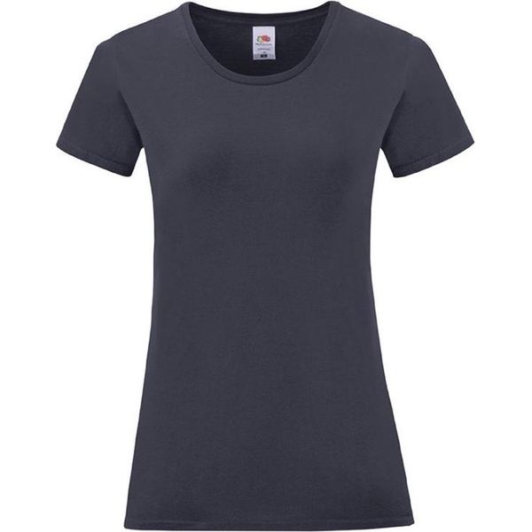 Fruties Maglietta Donna A Maniche Corte Hedon Dark Navy M-image