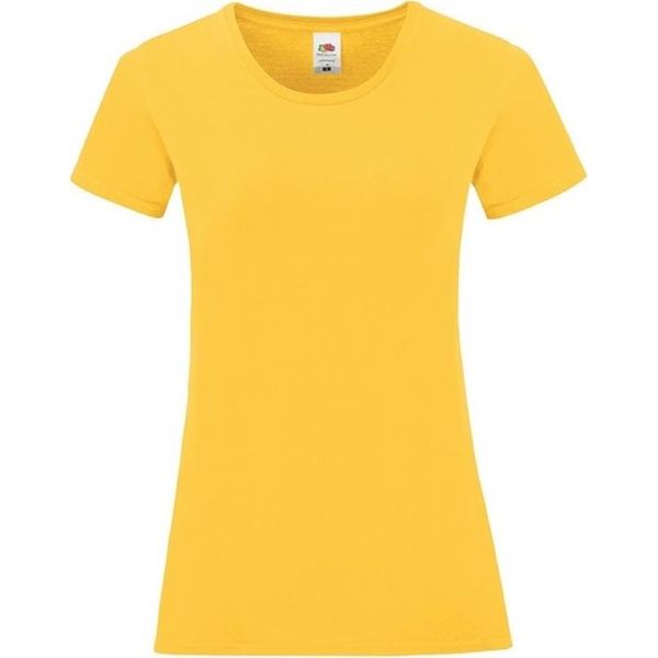 Fruties Maglietta Da Donna A Maniche Corte Hedon Giallo Scuro Xxl-image