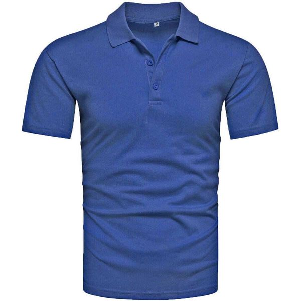 Recea T-Shirt Da Uomo Con Colletto Witi Blu Cielo Xxl-image