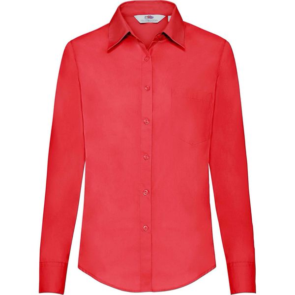 Fruties Camicia Da Donna A Maniche Lunghe Rrezar Rosso Xs-image