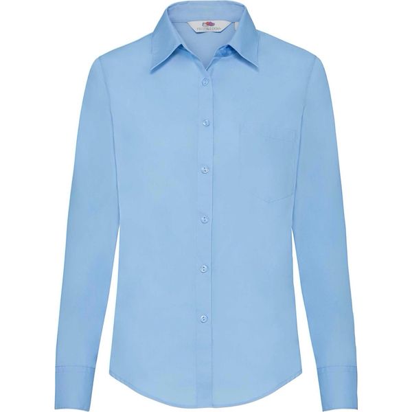 Fruties Camicia Da Donna A Maniche Lunghe Rrezar Blu Medio S-image