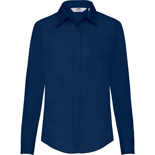 Fruties Camicia Da Donna A Maniche Lunghe Rrezar Blu Scuro Xxl-image