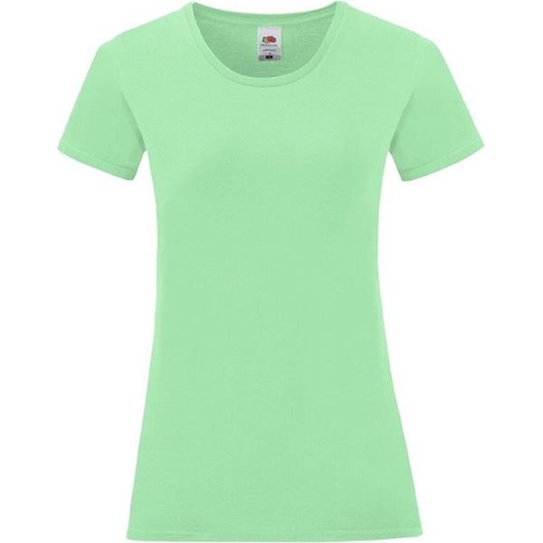 Fruties Maglietta Donna A Maniche Corte Hedon Neon Menta L-image