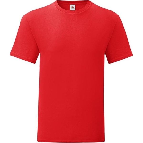 Fruties T-Shirt Uomo Manica Corta Buja Rosso 3XL-image