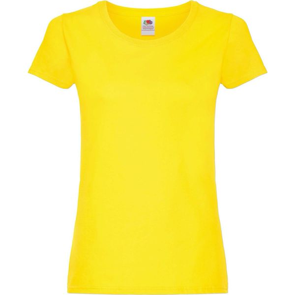 Fruties Maglietta Donna Manica Corta Erzen Giallo Xxl-image