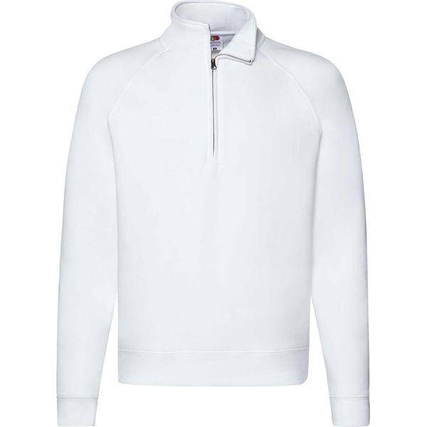 Fruties Felpa Con Cappuccio Con Zip Da Uomo Burim Bianco M-image