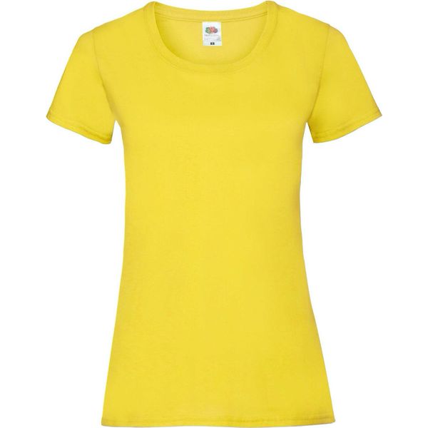 Fruties T-Shirt Donna A Maniche Corte Ulkan Giallo Xs-image