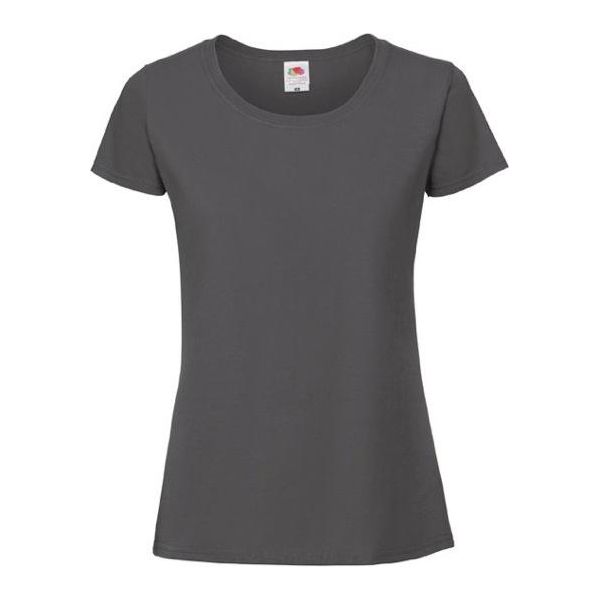 Fruties T-Shirt Donna A Maniche Corte Gjator Light Graphite Xs-image