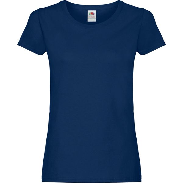 Fruties Maglietta Donna A Maniche Corte Erzen Blu Scuro Xl-image