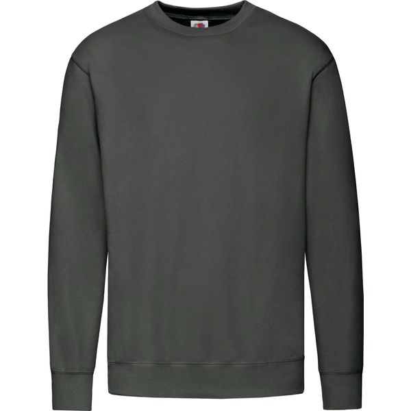 Fruties Felpa Con Cappuccio Da Uomo Senza Chiusura Beshir Light Graphite S-image