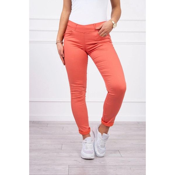 Kesi Pantaloni In Denim Da Donna Guinervydd Albicocca S-image