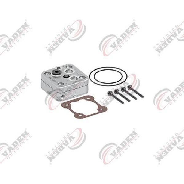 Kompressor Reparatursatz, Zylinderkopf + Deckel + Dichtungen + Schrauben | Mercedes | 85Mm, 238Cc-image