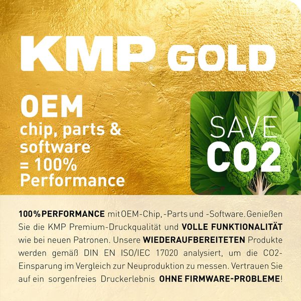 Kmp Gold Cartuccia Hp 963XL 3JA30AE Black 2300 Pagine Rigenerata - Rigenerata - Compatibile-image