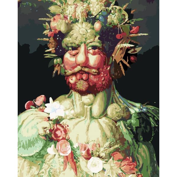 Pittura Per Numeri Con Cornice Quadri Per Pittura - Vertumnus 40X50 Cm-image