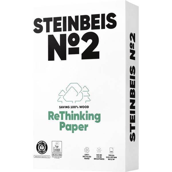 Steinbeis Carta Per Copie N. 2 K1501666080D Gel Ws 500 Fogli/Confezione.-image
