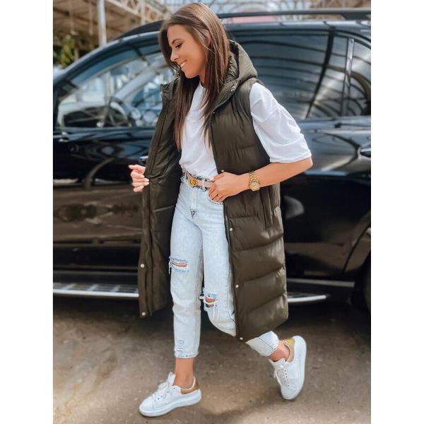 Dstreet Gilet Donna Shamue Verde M-image