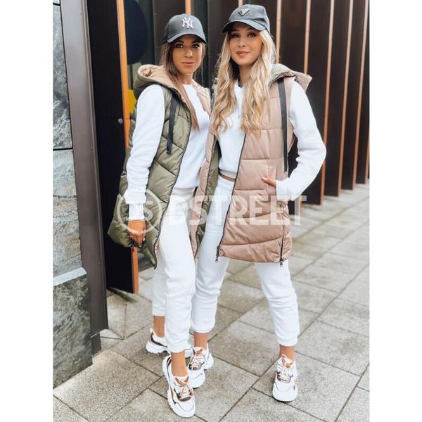 Dstreet Gilet Donna Onade Camel Xxl-image