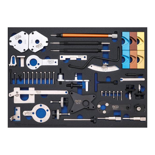 Bgs Werkstattwageneinlage 3/3: Motor-Einstellwerkzeug-Satz FüR Fiat, Alfa, Lancia, Opel, Suzuki, Ford ; Bgs Technic (4137)-image