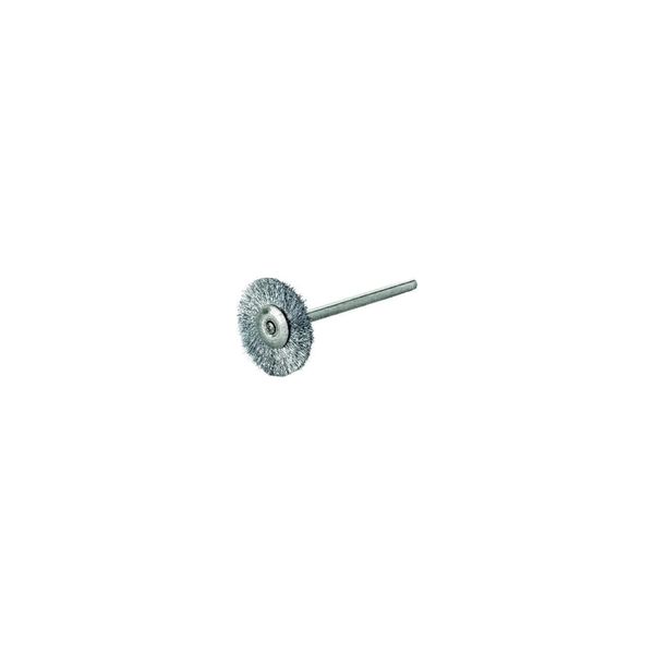 Lessmann Miniatur-RundbüRste Stahldraht 0,10 Mm, BüRsten-⌀XbüRstenbreite: 19X2 Mm (410222)-image
