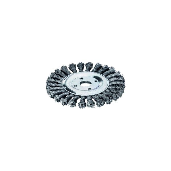 ZopfrundbüRste D.125Mm Bohr.DrahtstäRke 0,5Mm Sta 14Mm 12500Min-¹ Lessmann (473211)-image