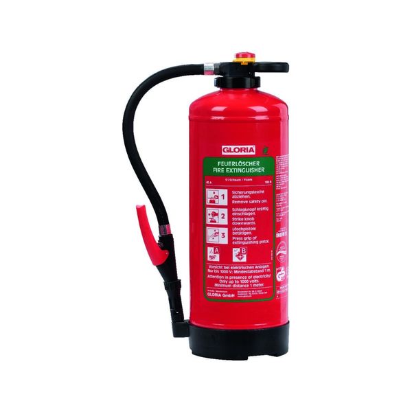 SchaumfeuerlöScher 9L AufladegeräT Brandkl.43 A 183 B M.Wandh.Gloria (811651.0035)-image