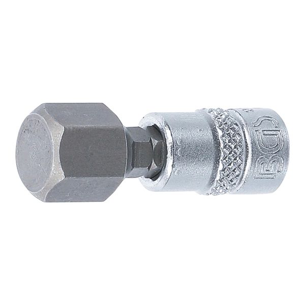 BGS Bit-Einsatz Antrieb Innenvierkant 6,3 Mm (1/4") Innensechskant 12 Mm ; BGS Technic (2161-12)-image