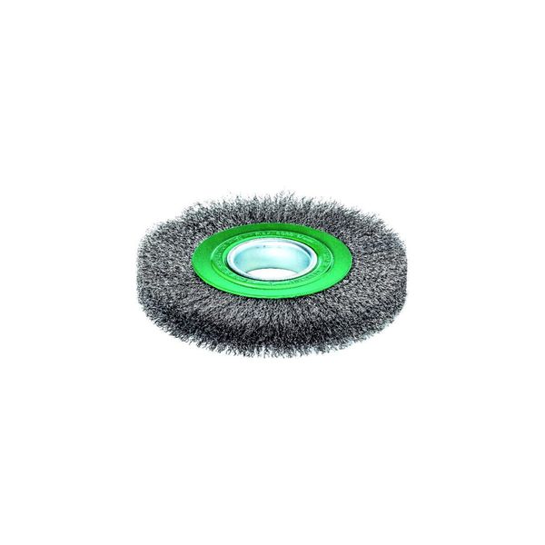 Lessmann Draht-RundbüRste (GrüN) Inox-Draht 0,30 Mm, BüRsten-⌀Xbesatzbreite: 178X23 Mm (355362)-image