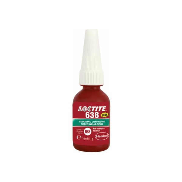 Loctite FüGeklebstoff 638 Hf.GrüN 10 Ml Flasche ; Henkel (1918981)-image