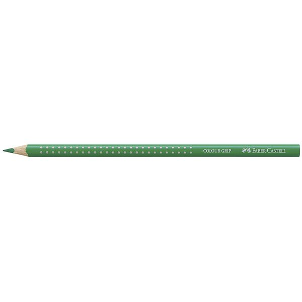 Faber-Castell 112463 Matita Colorata Colour Grip Verde Smeraldo(S)-image
