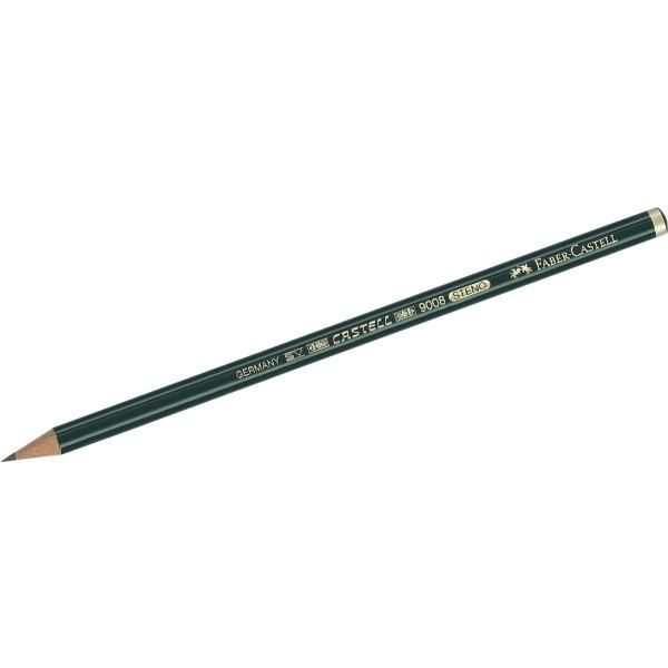 Faber-Castell 119800 Matita Stenografica Castell® 9008 Hb Verde Scuro-image
