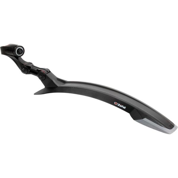 ZéFal 2507 Parafango Ruota Posteriore Deflettore RM60+ Circa 66-72 Mm, Con Spoiler, Nero/Grigio-image