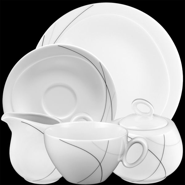 Seltmann Weiden Trio, Highline, Porcellana, Lavabile In Lavastoviglie, 20 Pezzi, 1706985-image