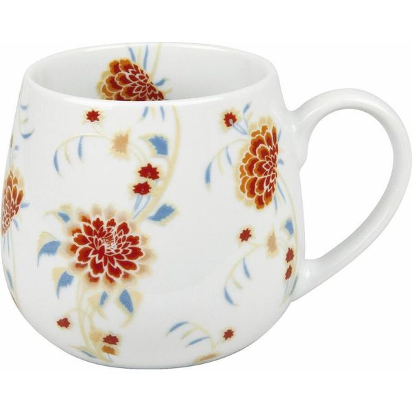 KöNitz Beautiful She Says Kuschelbecher, Becher, Tasse, Kaffeetasse, Porzellan, Blumen, 420 Ml, 11 1 143 0335-image