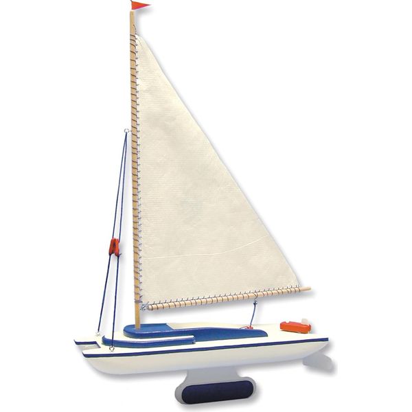 Fiammiferi21 Barca A Vela Catamarano Barca A Vela In Kit Di Legno Per Bambini Kit Artigianali Da 13 Anni-image