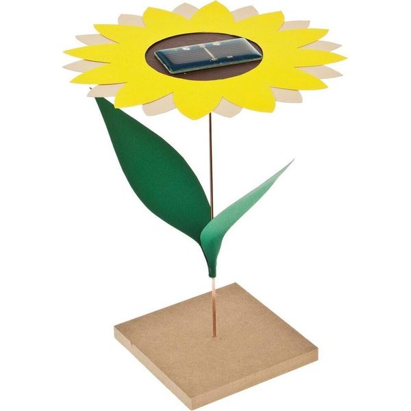 Fiammiferi21 Kit Girasole Solare Per Bambini Kit Artigianali Da 9 Anni-image