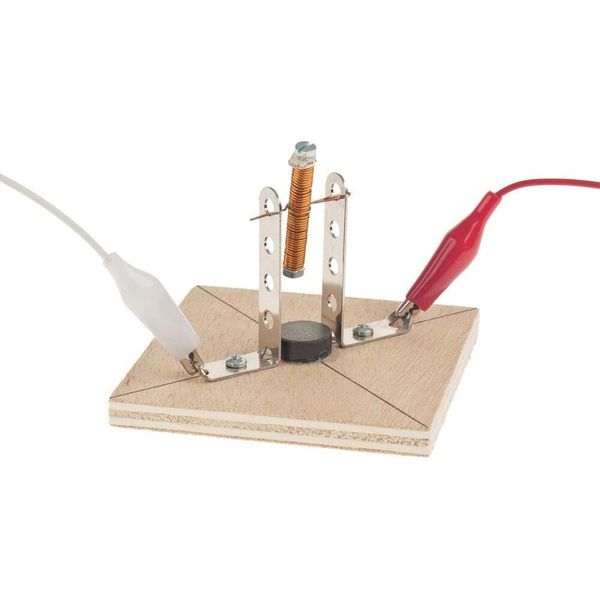Fiammiferi21 Motore Elettrico Con Campo Magnetico Kit In Legno Per Bambini Kit Artigianali Da 12 Anni-image