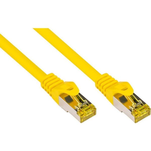 Good Connections 8070R-010Y Good Connections Patchkabel M. Cat.7 Rohkabel Gelb 1M-image