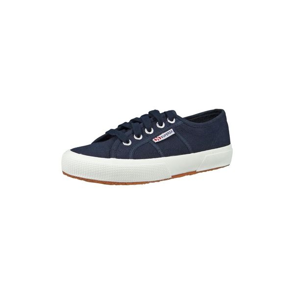 Superga 2750 Cotu Classic Lace-Up Le Wand Trainers Mar E White - 7 Uk - 41 Eu - 8M/9.5F Us / Navy White-image