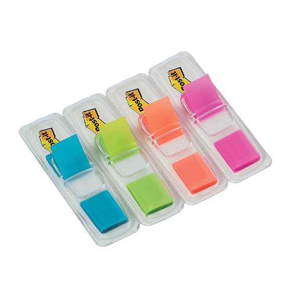 Indice Per Pennarelli Adesivi Post-It, 11,9 X 43,2 Mm, Dispenser Da 4 Pezzi-image