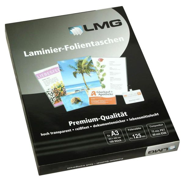 Lmg LMGA3-125 Lmg Folienta.A3 125 Mic 100St-image