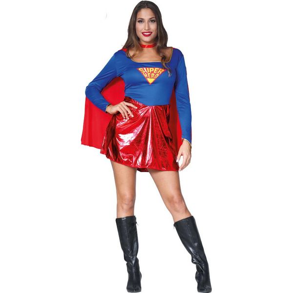 Costume Da Supereroe Per Donna Taglia S-L, Taglia:S-image