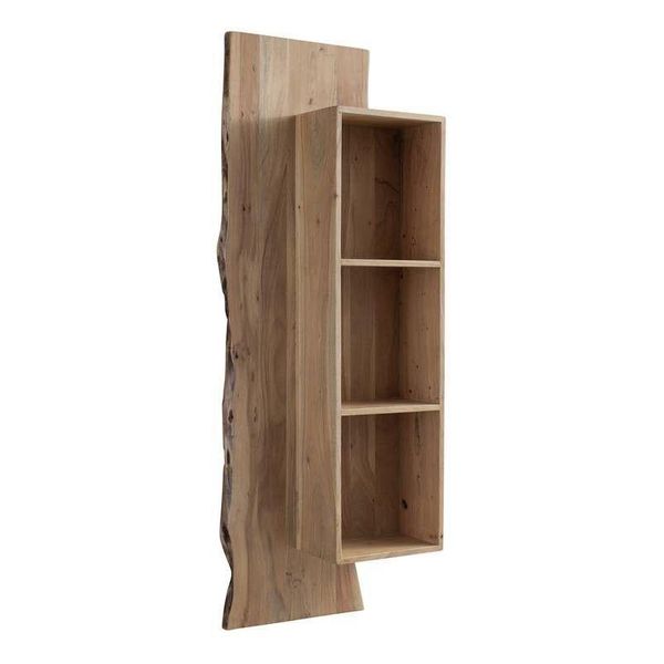 MASSIVMOEBEL24 | Mensola In Legno Di Acacia 50X22X147 Acacia Naturale Laccato Pure Acacia #101-image