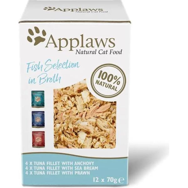 Applaws Cat Nassfutter P.B.Multipack Mit Fisch 48 X 70 G-image