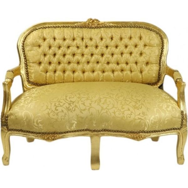 Casa Padrino Panchina Barocca Per Bambini Modello Oro / Divano Per Bambini Stile Antico Oro-image