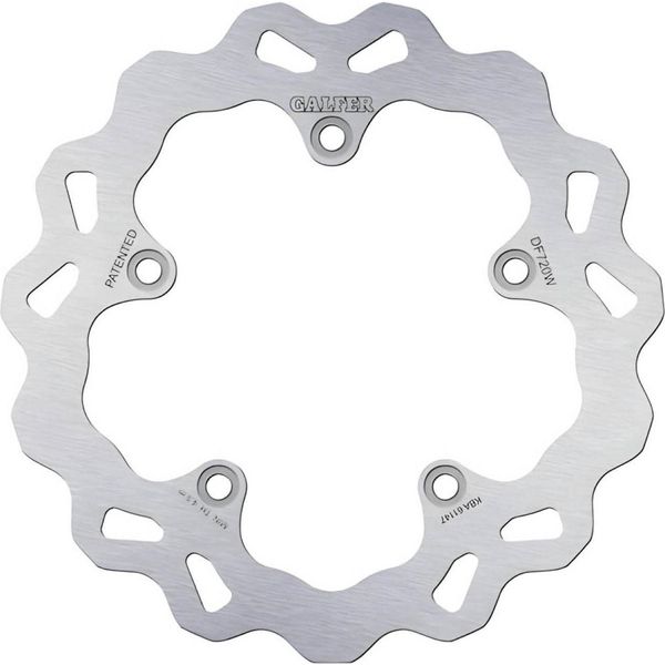 Disco Freno Galfer DF720W Wave® Rigido Posteriore 276X5Mm Per Bmw R Gt Adventure Rs Rt Lc Esa Gs 1200 - 1300 Ccm Anno 2013 - 2025-image
