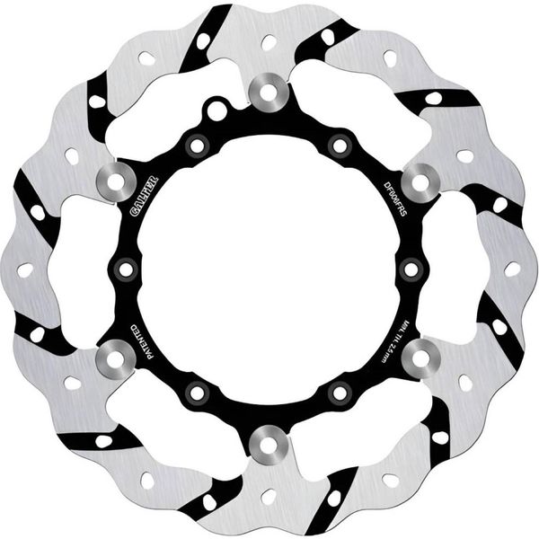 Disco Freno Galfer DF606FRS Wave® Flottante Racing Oversize Anteriore Scanalato 270X3Mm Per Husaberg Fe, Husqvarna Fc Tc Te Ktm Exc Egs Sixdays 125 - 650 Anno 1990 - 2025-image