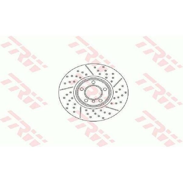 2X Disco Freno Trw DF6604S Per Bmw 1 Hatchback (F20) 3 Touring (F31) 73 2Mm-image