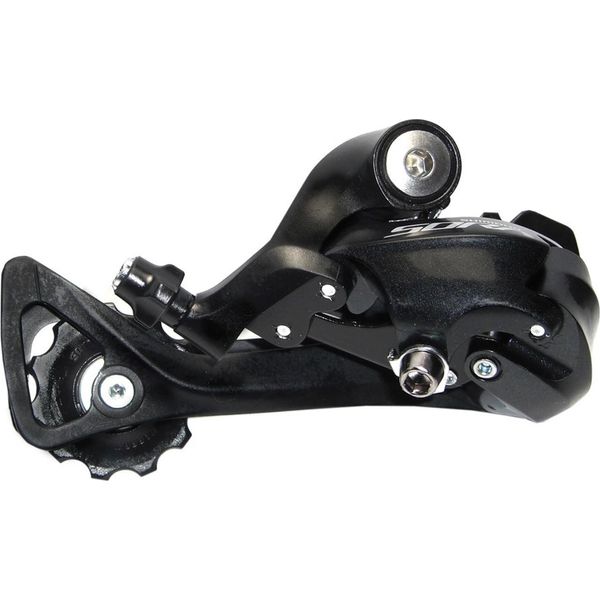 Shimano RD-R3000GS Deragliatore Posteriore Sora A 9 Velocità, Gabbia Lunga, Nero-image