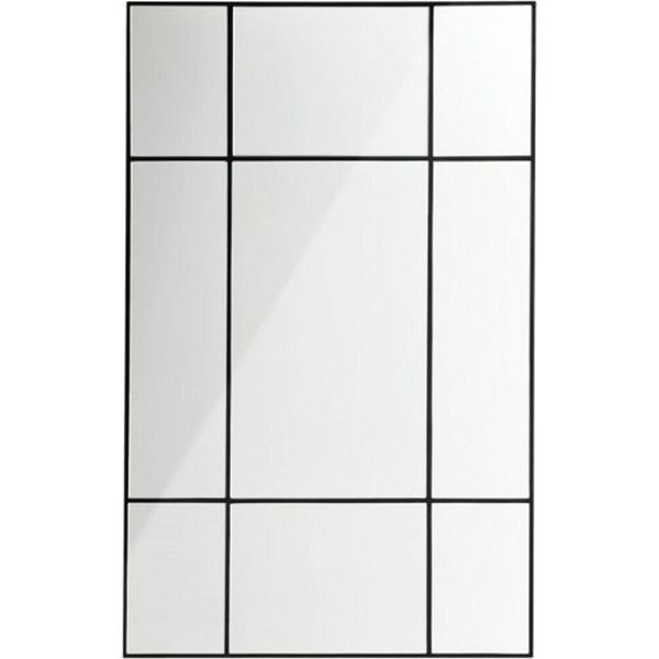 Casa Padrino Specchio Da Parete Di Design Nero 70 X H 110 Cm - Design Eccezionale-image