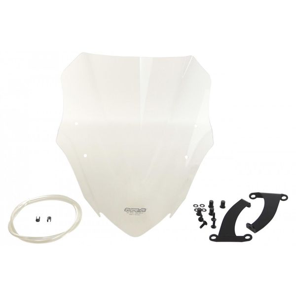 Parabrezza Mra Spoiler Nsm Incolore Con Abe Per Honda Cb 500 F (Anno 2016)-image